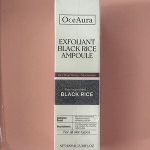 Exfoliant Black Rice Ampoule — White